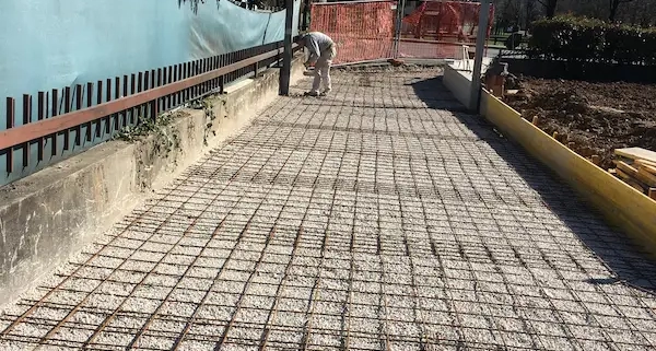 pavimentazione esterna giardino MIlano lavori