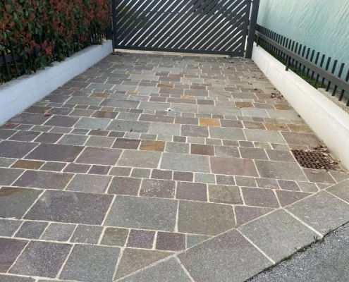 pavimentazione esterna giardino MIlano lavori betone