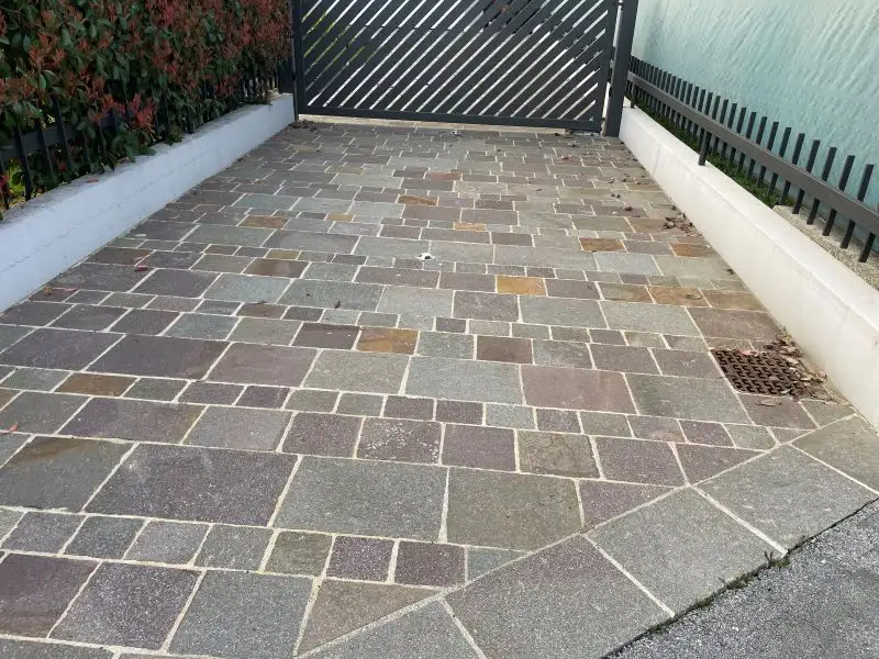 pavimentazione esterna giardino MIlano lavori betone