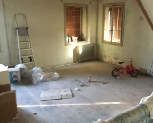 ristrutturazione casa a schiera vicenza cartongesso