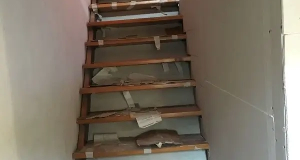 ristrutturazione casa a schiera vicenza cartongesso lavi scale chiuse